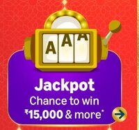 Special Edition Jackpot, Chance to win ₹15,000 & more*