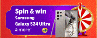 Spin & Win Samsung Galaxy S24 Ultra & more* | Amazon Funzone