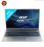 Acer Aspire Lite 12th Gen Intel Core i3-1215U Premium Metal Laptop 