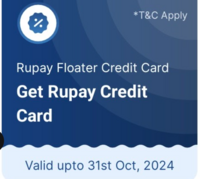 Avail Rupay card via PayZapp and get a floater UPI card at Life Time Free.(eligible customers)
