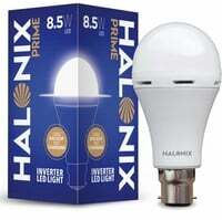 Lowest -HALONIX Led rechargeable emergency led light 8.5W B22 Cool White bulb 4 hours Bulb Emergency Light