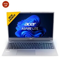 Acer Aspire Lite 12th Gen Intel Core i7-1255U Premium Metal Laptop (Windows 11 Home/16 GB RAM/512 GB SSD) AL15-52, 39.62cm (15.6") Full HD Display, Metal Body, Steel Gray, 1.59 Kg