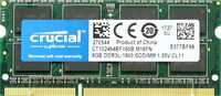 Micron Crucial 8Gb Single Ddr3/Ddr3L1600Mhz Laptop Ram