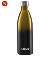 Solimo 1000ml Stainless Steel Vacuum Insulated Bottle | Double-Wall Insulation, Leak-Proof