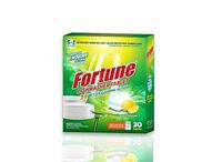 FORTUNE Dishwasher Tablets, 5 in 1 Action, Fresh Scent, 90 Count