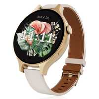 Vibez by Lifelong Smart Watch for Women 1.28" AMOLED Always on Display, Bluetooth Calling