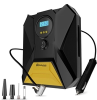 GoMechanic 150 psi Tyre Air Pump for Car & Bike