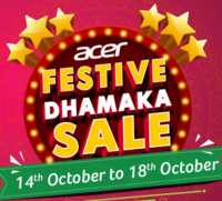 Festive Dhamaka Sale[14-18 Oct] - Upto 40% Off + Free 3 Yrs Warranty | Free Accessories | 7% student discount 
