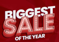 Biggest Sale of the Year - Upto 75% off Sitewide