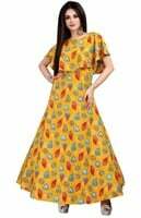 Flipkart | Upto 84% Off On Women's Printed Anarkali Gown Starting @248