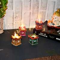 Perpetual Tulsi Diya for Diwali Decoration Handmade