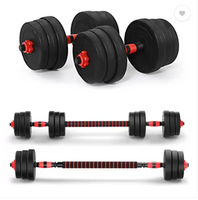 Tucker 3 In 1 Convertible & Barbell Home Gym Set Kit