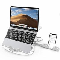 STRIFF Adjustable Laptop Stand Patented Riser Ventilated Portable Foldable Compatible