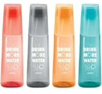 MILTON KIP SIP, Pack of 4 Water Bottles with Drinking Glass Lid, 1 Litre each 