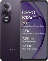 OPPO K12x 5G with 45W SUPERVOOC Charger In-The-Box (Midnight Voilet, 128 GB)  (6 GB RAM)