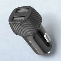 Portronics Car Charger With Dual Micro Usb Ports
