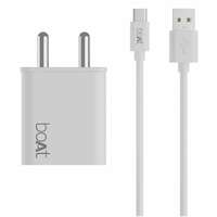 Zepto- boAt WCDV 22.5W Dual Port Charger with 22.5W Power Delivery Support (White)