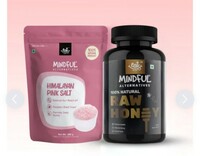 Honey 250 gm + Pink Salt 400 gm by Eatanytime
