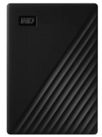 WD My Passport 1 TB External Hard Disk Drive (HDD)  (Black)