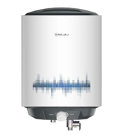 Bajaj Shield Series New Shakti 15L Storage Water Heater For Home | 5-Star Rated Geyser | Child Safety Mode | For High Rise Buildings | 10-Yr Tank 6-Yr Element 4-Yr Product Warranty | White & Grey