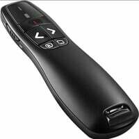 rts 2023-2024 Wireless Presenter Laser Power Point PPT Presenter Slide Changer Controller