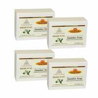 Khadi Pure Jasmine Soap, 125 g (Pack of 4) 