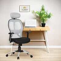 Da URBAN® Prisma High Back Revolving Mesh Office Executive Ergonomic Chair (Grey)