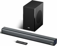 Mivi Fort Q200 Soundbar with 200W Surround Sound, 2.1 Channel Home Theatre 