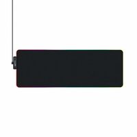 amazon basics RGB Light Gaming Mouse Pad Desk Mat for PC/Laptop | 11 Lighting Modes