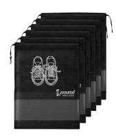 Cockatoo Shoe Bag for Travel & Storage - Pack of 6 