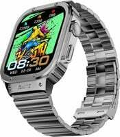 Fire-Boltt Maverick 2.02" IPS Display, Luxury Stainless Steel Smart Watch