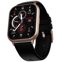 Maxima Max Pro Sky 1.85" HD Smart Watch with Bluetooth Calling, AI Voice Assistant, Add Personalised QR, Always ON Display for 30 Min, HR/SpO2/Stress/Sleep Monitor, 550Nits Brightness (Gold Black)