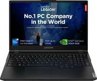 Lenovo Legion 5 Intel Core i7 13th Gen 13650HX - (24 GB/512 GB SSD/Windows 11 Home/8 GB Graphics/NVIDIA GeForce RTX 4060) 15IRX9 Gaming Laptop  (15.6 Inch, Storm Grey, 2.32 Kg, With MS Office)