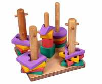 Sample @299 - Kidken Montessori Wooden New 3D Game Toy