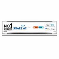 Panasonic 1.5 Ton 3 Star Hot and Cold Wi-Fi Inverter Smart Split AC (Copper, 7 in 1 Convertible with AI)