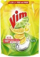 Vim Dishwash Liquid 3.2L ( 2L at 243/-)