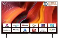 Coocaa 108 cm (43 inch) Full HD LED Smart Coolita TV 2024 Edition with Dolby Audio and Eye Care Technology  (43C3U Plus)