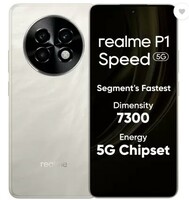 Realme P1 Speed 5G (Textured Titanium, 128 GB) on Flipkart