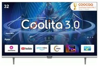 Coocaa 80 cm (32 inch) HD Ready LED Smart Coolita TV 2024 Edition with Dolby Audio and Eye Care Technology  (32S3U Plus)