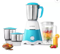Longway Dlx 750 W Juicer Mixer Grinder  (Super | 4 Jars | White & Blue)