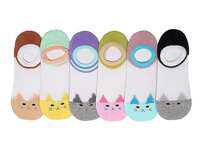 Pearl Tree Ankle Length Cotton Socks Cat Face Printed Socks - Combo(Pack of 3 Pair - Free Size)