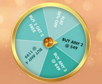 Glow & Glam : Spin the Wheel and Buy 2 get 2 Free & Many More Offers + 5% Prepaid Off 