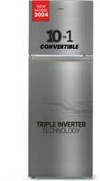 Haier 328 L Frost Free Double Door Top Mount 3 Star Convertible Refrigerator with Convertible 14-in-1,1 hour Icing