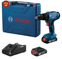 BOSCH GSB 183-Li Cordless Impact Drill/Drivers With 2 Batteries