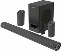 ZEBRONICS Zeb-Juke BAR 9500WS PRO Dolby 5.1 soundbar with Wireless Satellites, Dolby Audio, 525 Watts