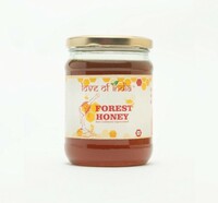 Forest Honey (Raw, Unfiltered, Unprocessed & Non-Pasteurised) 500gm by love of india
