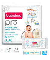 Extra 10% OFF* + Free Shipping on Entire Babyhug Diaper Range