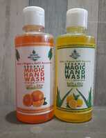 Moisturizing Liquid Handwash with Refreshing Fragrance, Complete Protection for Soft & Gentle Hands - Dispenser Bottle (500 ML, Lemon)