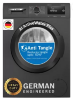 BOSCH 7 kg with Steam Fully Automatic Front Load Washing Machine with In-built Heater Black, Grey  (WAJ20069IN)