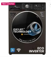 IFB 10 kg 5 Star with AI  Automatic Front Load Washing Machine - Black  